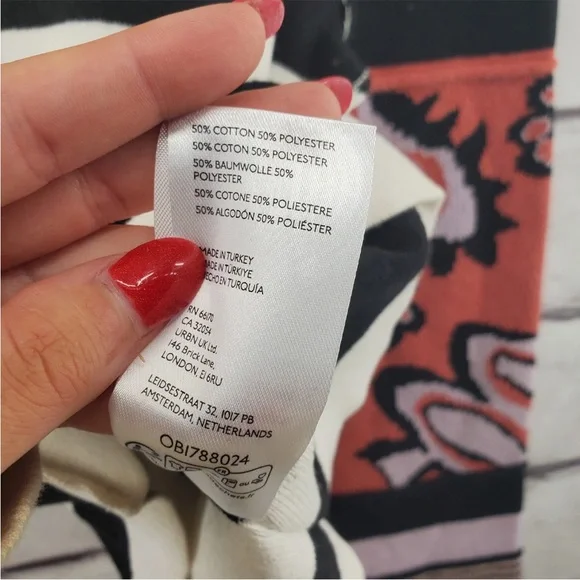 We the free people vintage cuffs rush sweater top size medium - Picture 5 of 10